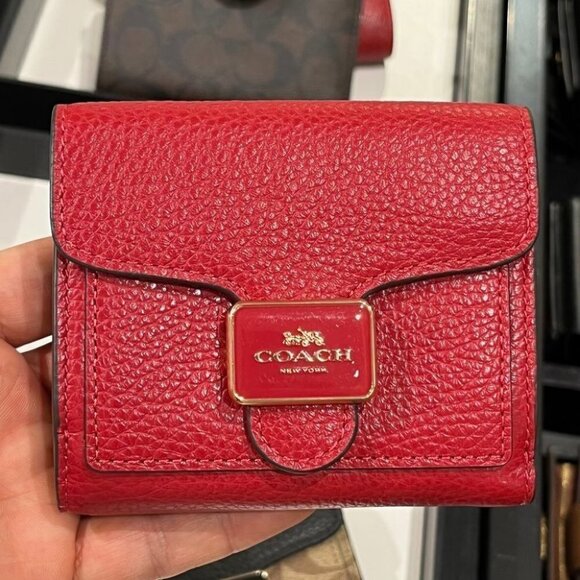 Coach Small Wallet C7428 IMF8Q (+ Free Coach shopper)